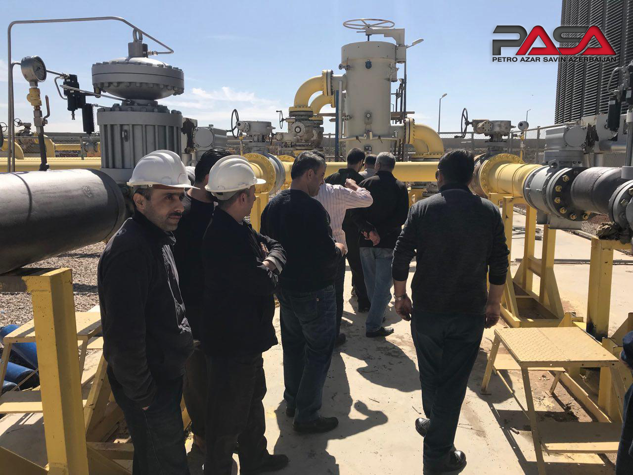  نیروگاه جندر سوریه - راه‌اندازی و آموزش ایستگاه تقلیل فشار گاز