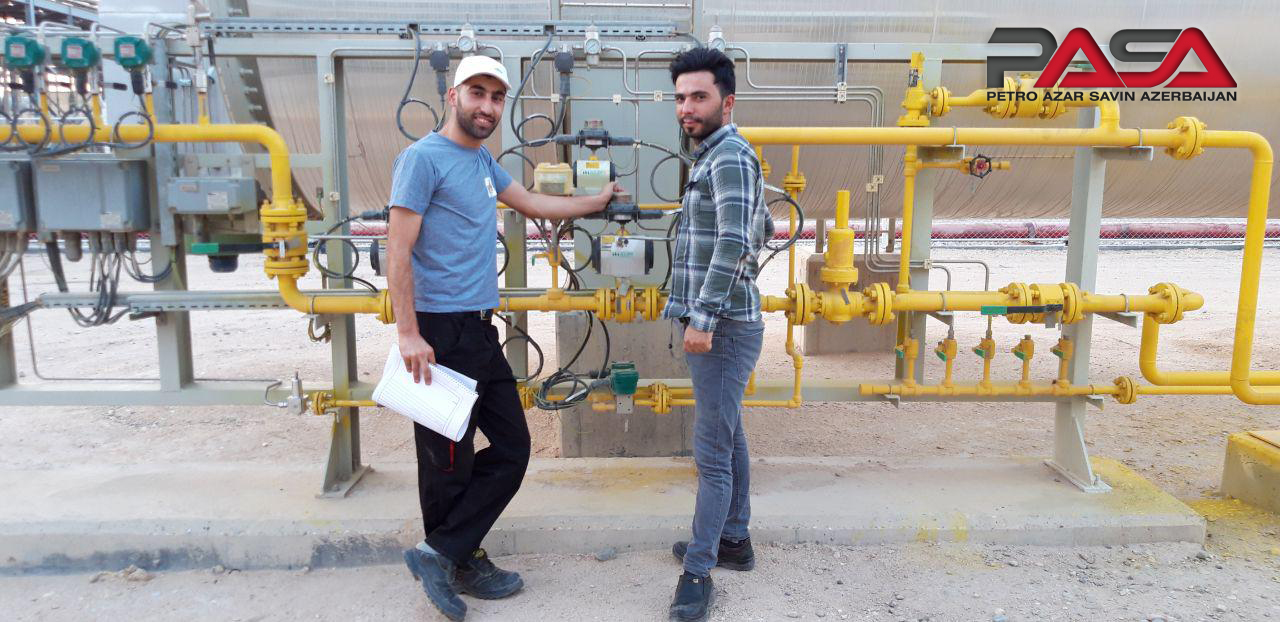  راه اندازی از ایستگاه تقلیل فشار گاز نیروگاه الشط بصره